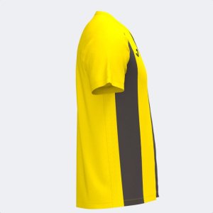 JOMA SHIRT SHORT SLEEVE MAN INTER IV YELLOW BLACK