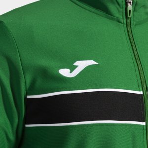 JOMA VICTORY TRACKSUIT GREEN BLACK