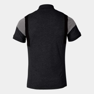 JOMA CONFORT III SHORT SLEEVE POLO MELANGE GREY