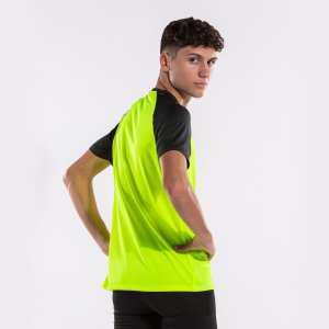 JOMA ELITE X SHORT SLEEVE T-SHIRT FLUOR YELLOW BLACK