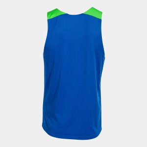 JOMA ELITE X SLEEVELESS SHIRT ROYAL FLUOR GREEN