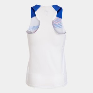 JOMA ELITE X TANK TOP WHITE ROYAL