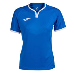 Joma Larisa Maglietta Sportiva Donna, Nero, Taglia S, Poliestere, Alta Qualità