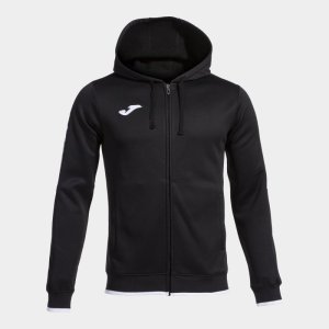 JOMA HOODED JACKET MAN OLIMPIADA BLACK