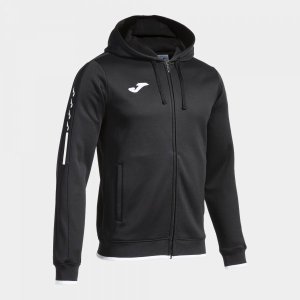 JOMA HOODED JACKET MAN OLIMPIADA BLACK
