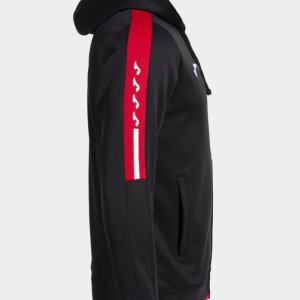 JOMA HOODED JACKET MAN OLIMPIADA BLACK RED