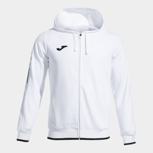 JOMA HOODED JACKET MAN OLIMPIADA WHITE