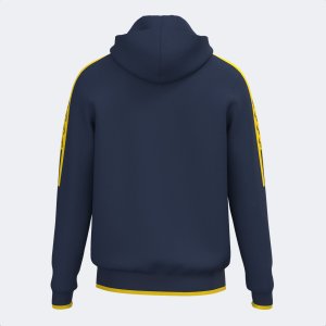 JOMA HOODED JACKET MAN OLIMPIADA NAVY BLUE YELLOW