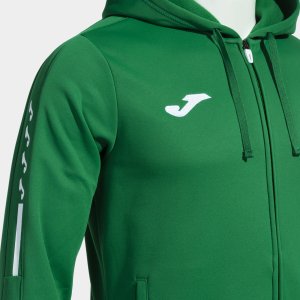 JOMA HOODED JACKET MAN OLIMPIADA GREEN