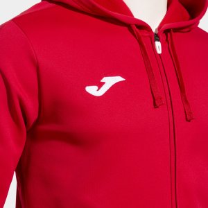 JOMA HOODED JACKET MAN OLIMPIADA RED