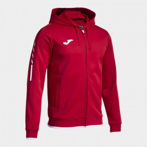 JOMA HOODED JACKET MAN OLIMPIADA RED