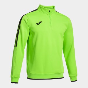JOMA SWEATSHIRT MAN OLIMPIADA FLUORESCENT GREEN BLACK