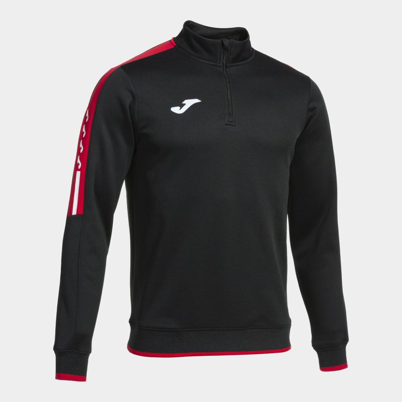 JOMA SWEATSHIRT MAN OLIMPIADA BLACK RED