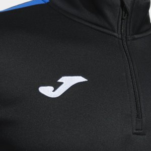 JOMA SWEATSHIRT MAN OLIMPIADA BLACK ROYAL BLUE