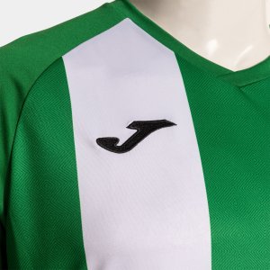 JOMA SHIRT SHORT SLEEVE MAN INTER IV GREEN WHITE
