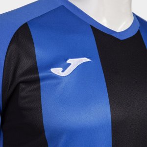 JOMA SHIRT SHORT SLEEVE MAN INTER IV ROYAL BLUE BLACK