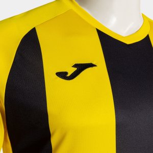 JOMA SHIRT SHORT SLEEVE MAN INTER IV YELLOW BLACK