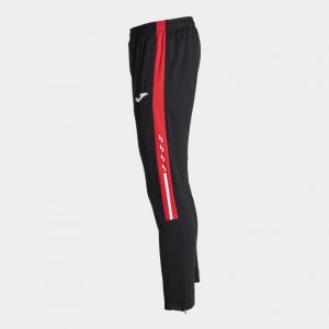 JOMA LONG PANTS OLIMPIADA BLACK RED