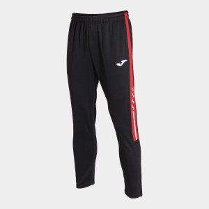 JOMA LONG PANTS OLIMPIADA BLACK RED