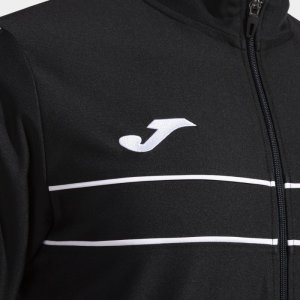 JOMA VICTORY TRACKSUIT BLACK WHITE