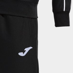 JOMA VICTORY TRACKSUIT BLACK WHITE