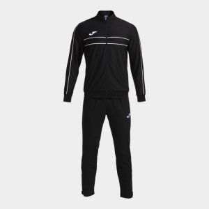JOMA VICTORY TRACKSUIT BLACK WHITE