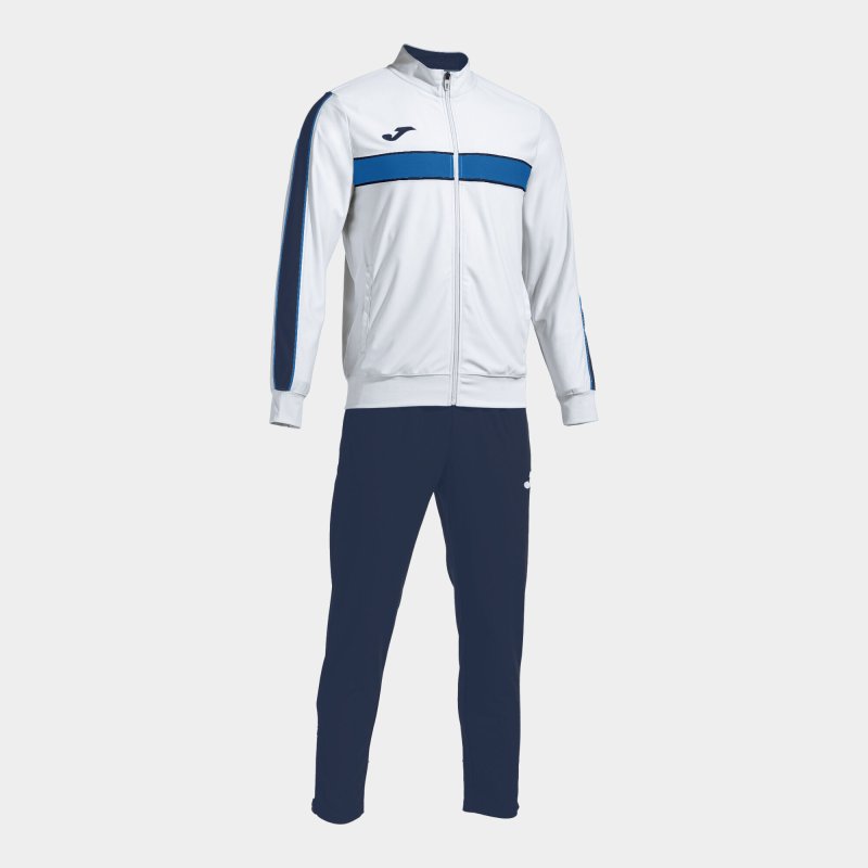 JOMA VICTORY TRACKSUIT WHITE NAVY