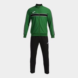 JOMA VICTORY TRACKSUIT GREEN BLACK