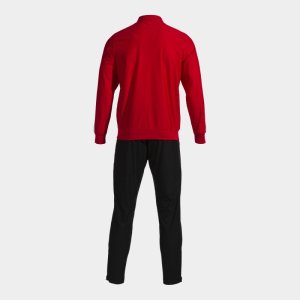 JOMA VICTORY TRACKSUIT RED BLACK