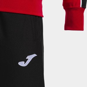 JOMA VICTORY TRACKSUIT RED BLACK