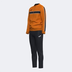 JOMA VICTORY TRACKSUIT ORANGE BLACK