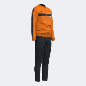 JOMA VICTORY TRACKSUIT ORANGE BLACK