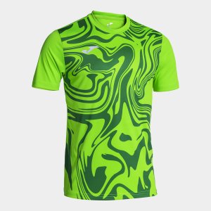 JOMA LION II SHORT SLEEVE T-SHIRT FLUOR GREEN