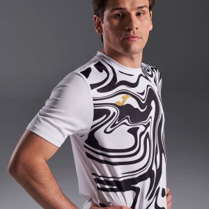 JOMA LION II SHORT SLEEVE T-SHIRT WHITE BLACK