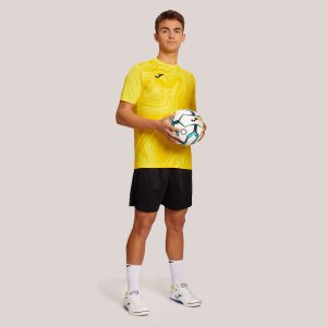 JOMA LION II SHORT SLEEVE T-SHIRT YELLOW