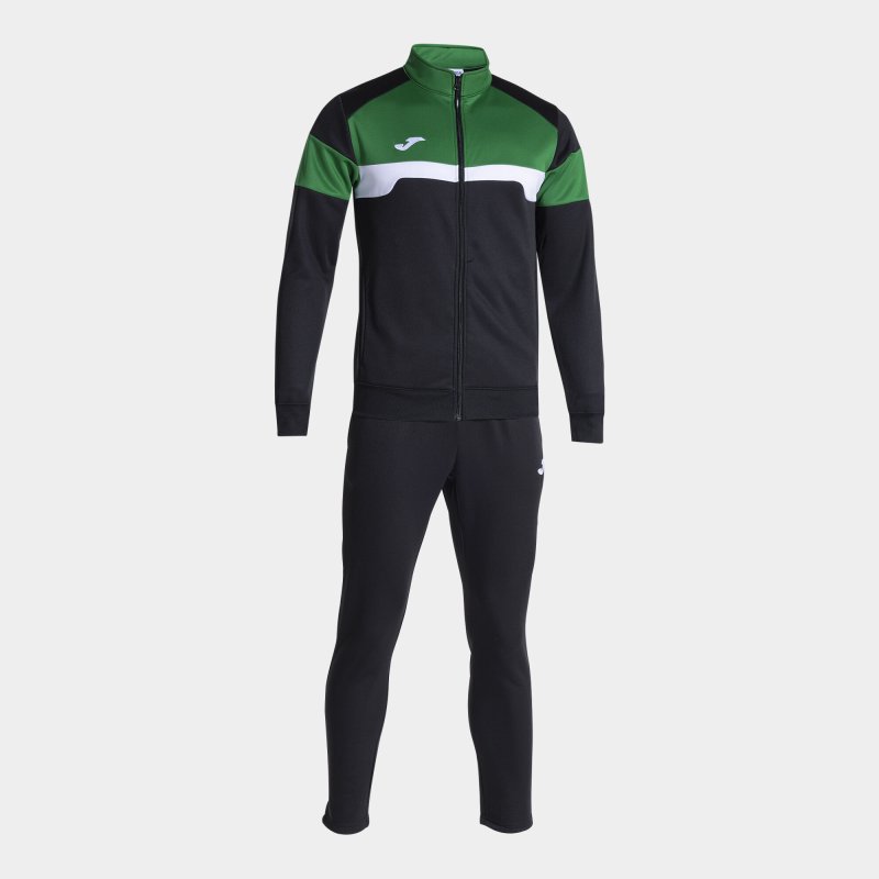 JOMA DANUBIO III TRACKSUIT BLACK GREEN