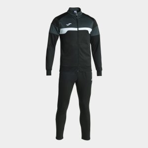 JOMA DANUBIO III TRACKSUIT BLACK ANTHRACITE