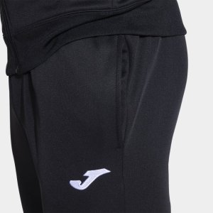 JOMA DANUBIO III TRACKSUIT BLACK FLUOR GREEN