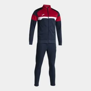 Joma JS USA - JOMA DANUBIO III TRACKSUIT BLACK ORANGE -