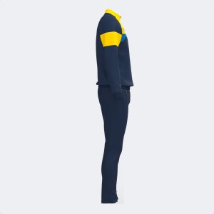 JOMA DANUBIO III TRACKSUIT NAVY YELLOW