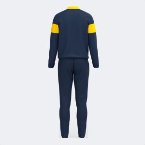 JOMA DANUBIO III TRACKSUIT NAVY YELLOW