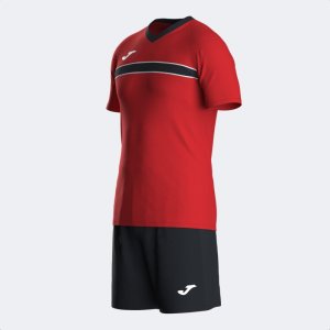 JOMA VICTORY SET RED BLACK