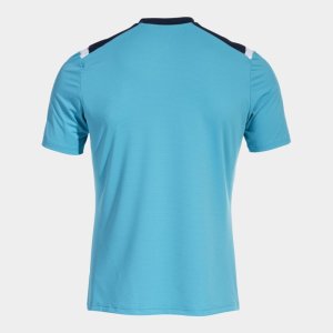 JOMA TOLEDO SHORT SLEEVE T-SHIRT FLUOR TURQUOISE