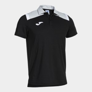 JOMA TOLEDO SHORT SLEEVE POLO BLACK