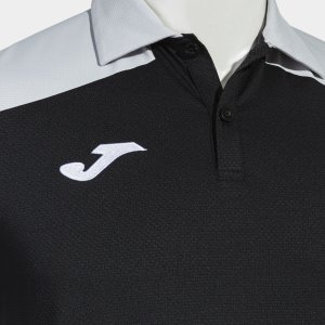 JOMA TOLEDO SHORT SLEEVE POLO BLACK