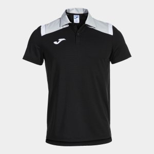 JOMA TOLEDO SHORT SLEEVE POLO BLACK