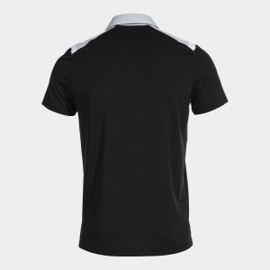 JOMA TOLEDO SHORT SLEEVE POLO BLACK