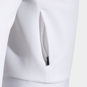 JOMA TOLEDO ZIP-UP HOODIE WHITE NAVY