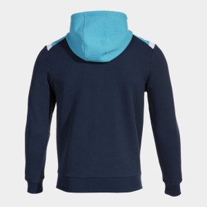 JOMA TOLEDO ZIP-UP HOODIE NAVY