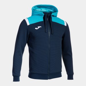 JOMA TOLEDO ZIP-UP HOODIE NAVY